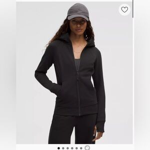 New Lululemon Scuba Full-Zip Hoodie black size 6